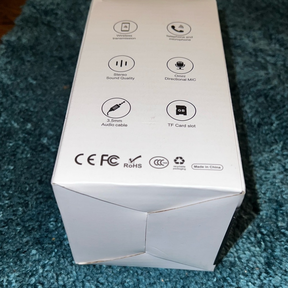 3/$15 MusiBaby Wireless Bluetooth Portable Blue Speaker Freestanding - Picture 8 of 13